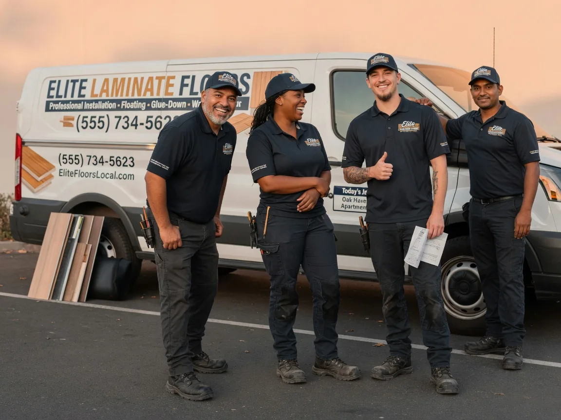 Laminate flooring installation company in De Witt, MO